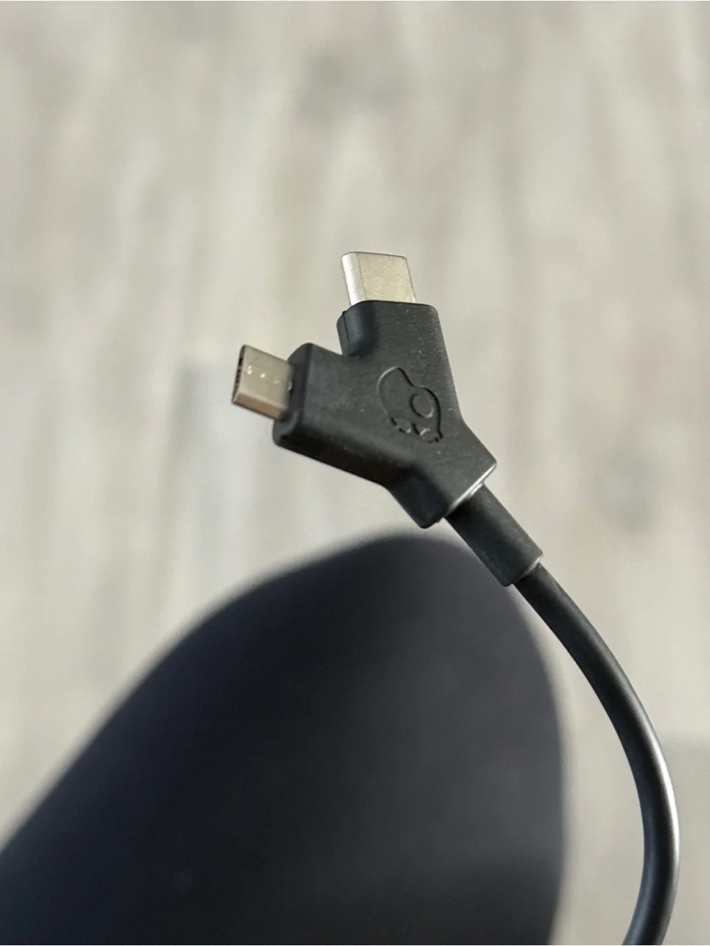 Skullcandy Portable Power Bank Charger - Black and Gray